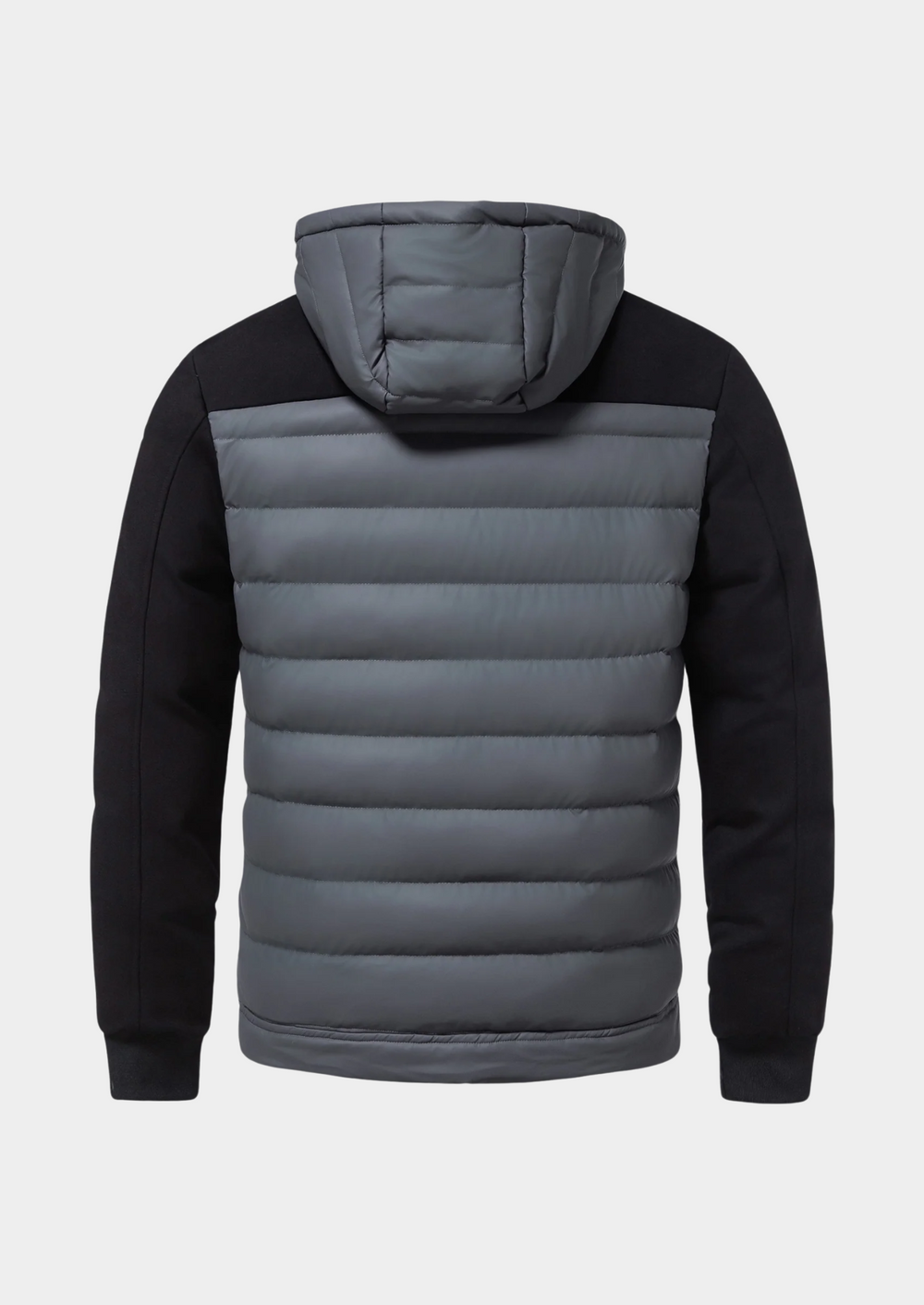 Men’s Quilted Hooded Puffer Zip Jacket