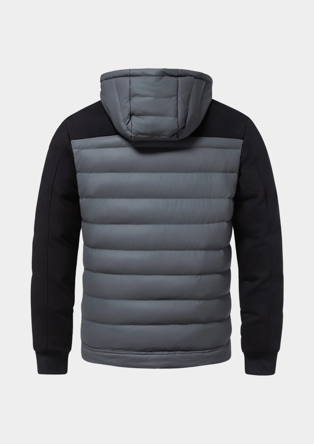 Men’s Quilted Hooded Puffer Zip Jacket