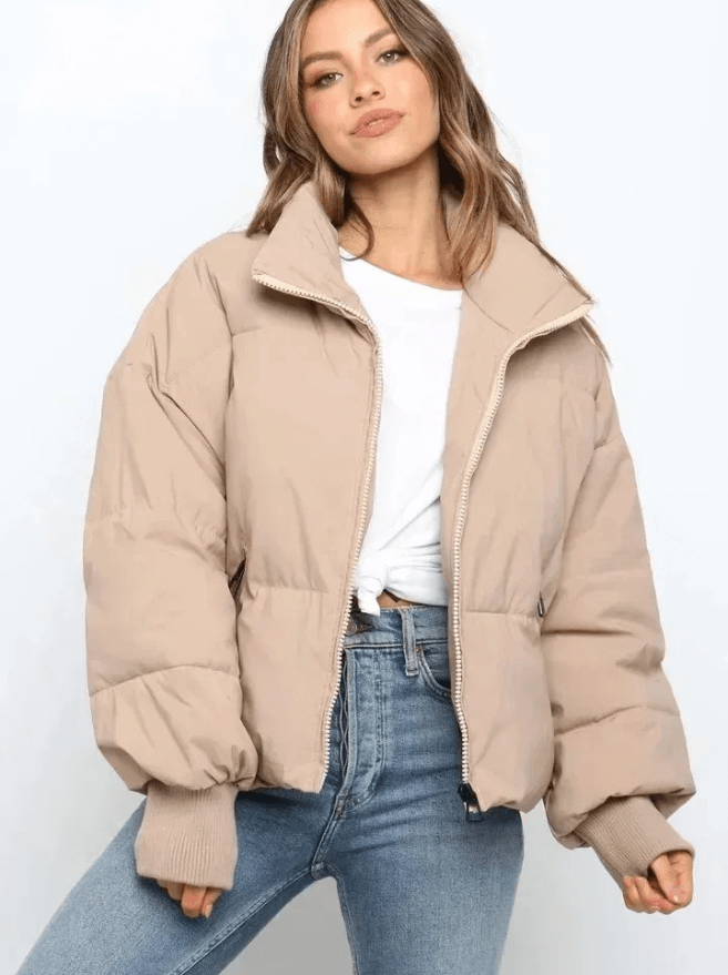 Women’s Short Oversized Puffer Jacket