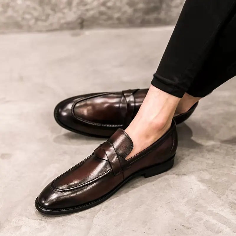 Men’s Classic Slip-On Dress Loafers