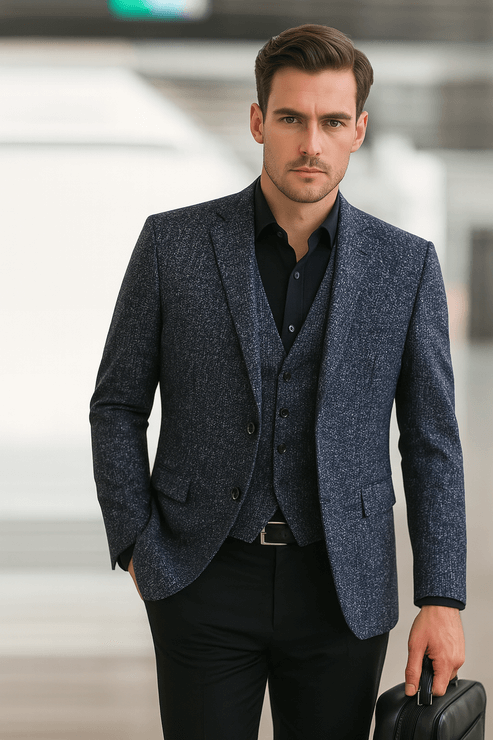 Men’s Slim-Fit Tailored Blazer