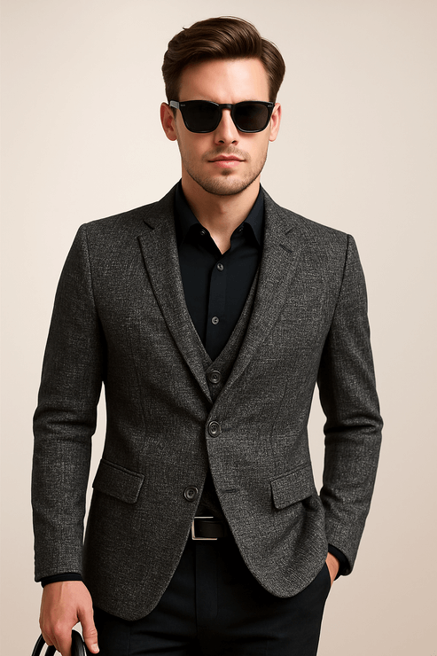 Men’s Slim-Fit Tailored Blazer