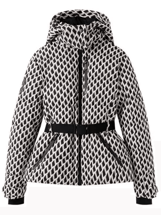 Women’s Belted Hooded Puffer Jacket
