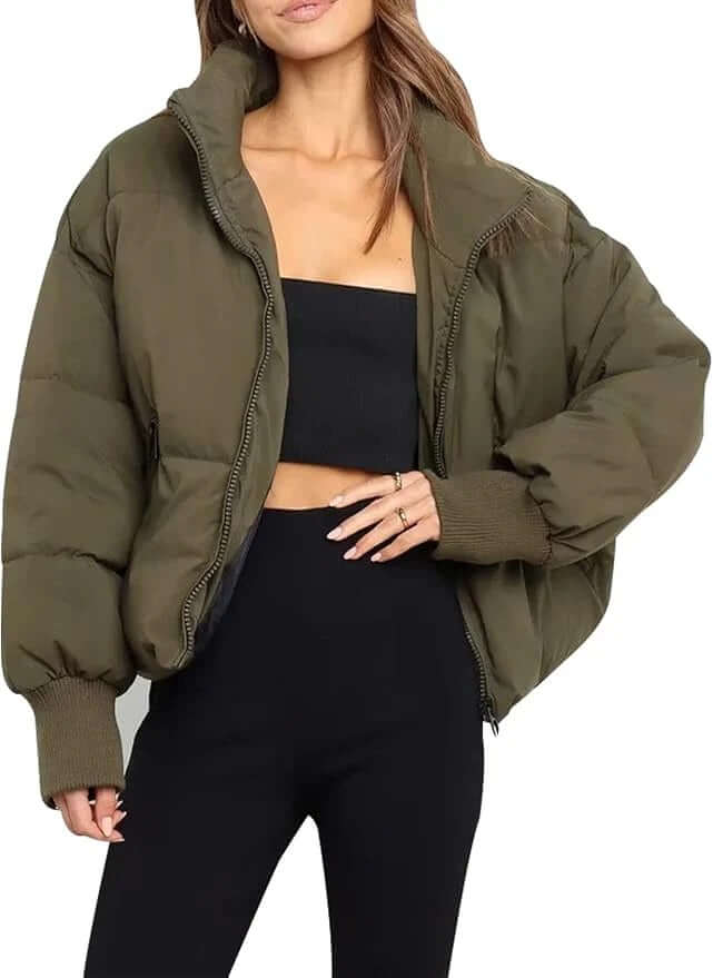 Women’s Short Oversized Puffer Jacket