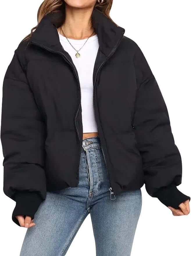 Women’s Short Oversized Puffer Jacket
