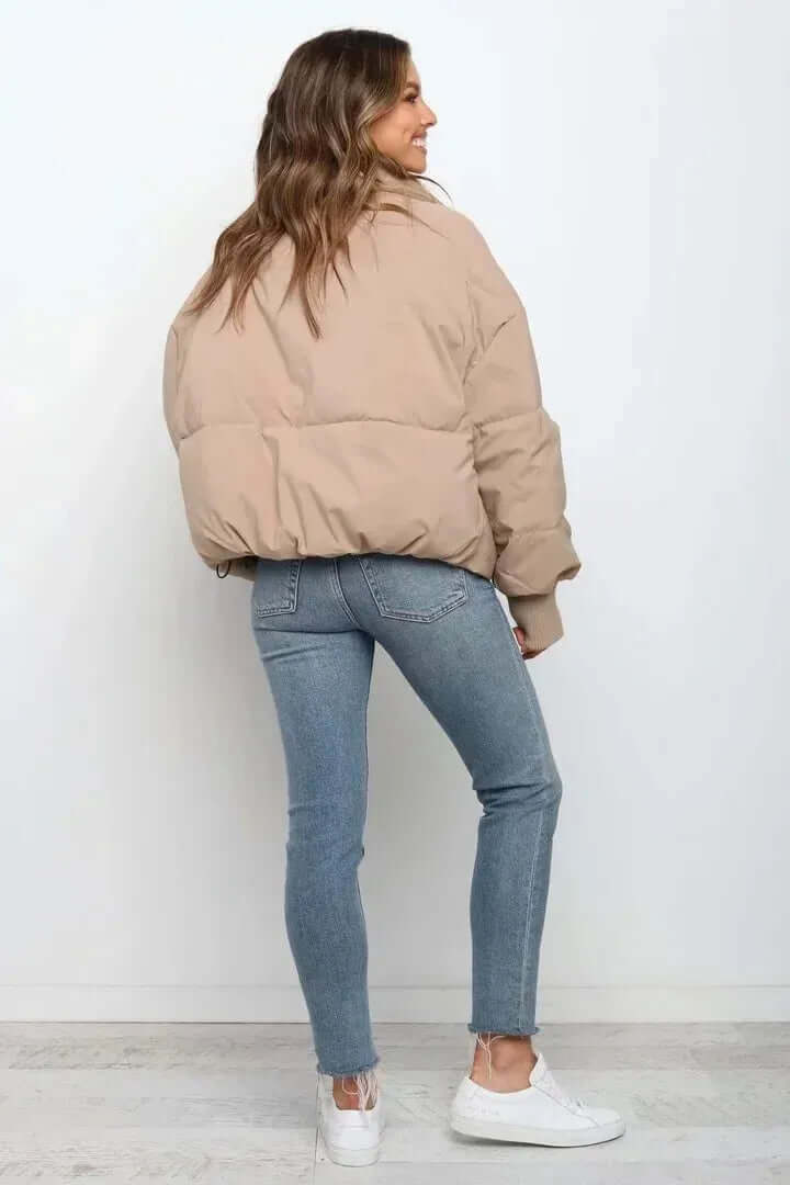 Women’s Short Oversized Puffer Jacket