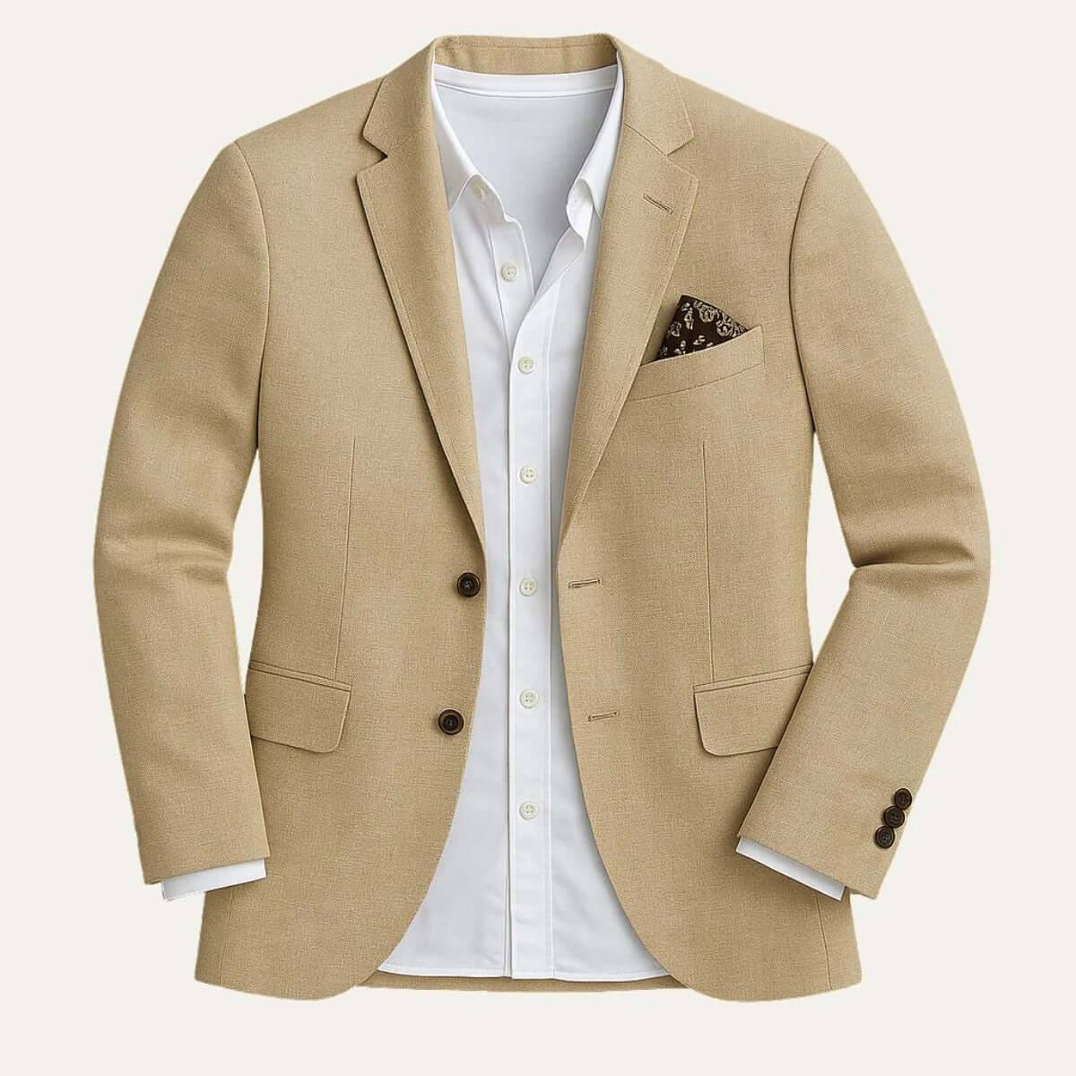 Men’s Two-Button Tailored Blazer