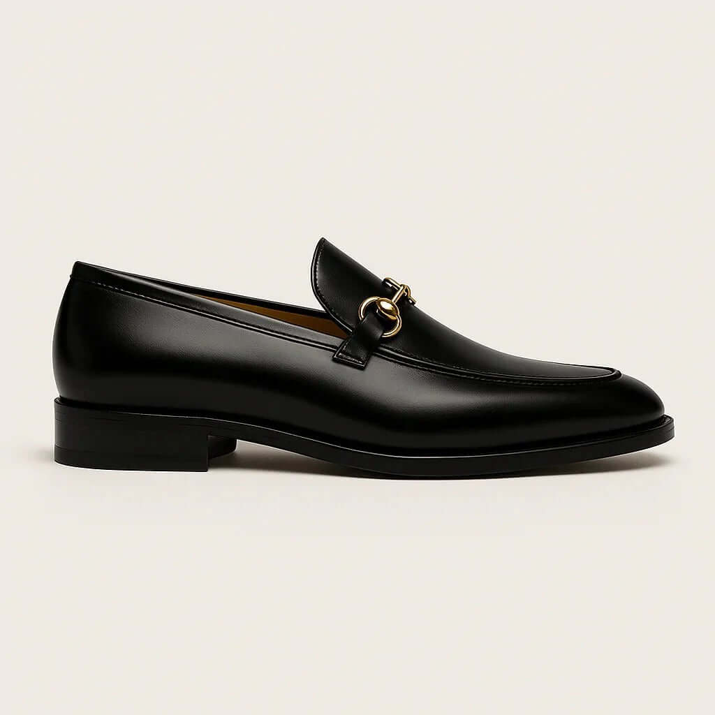Men’s Horsebit Leather Slip-On Loafers