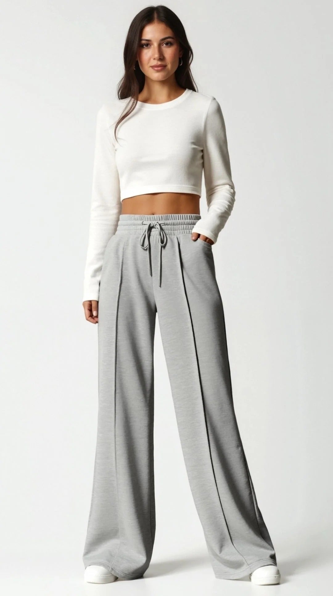 Women’s Wide-Leg Drawstring Sweatpants