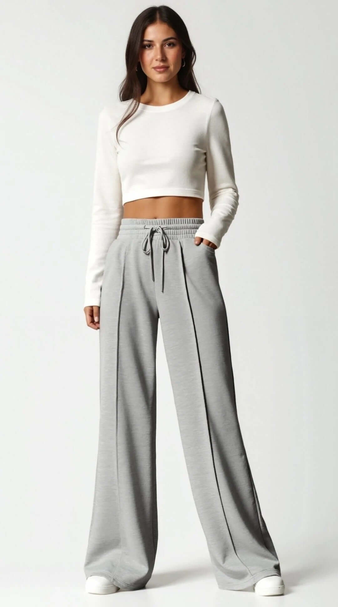 Women’s Wide-Leg Drawstring Sweatpants