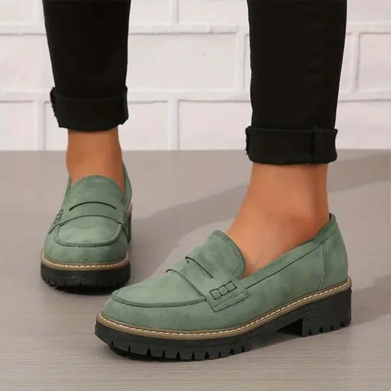 Women’s Platform Penny Loafers