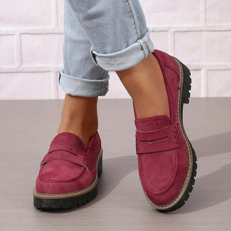 Women’s Platform Penny Loafers