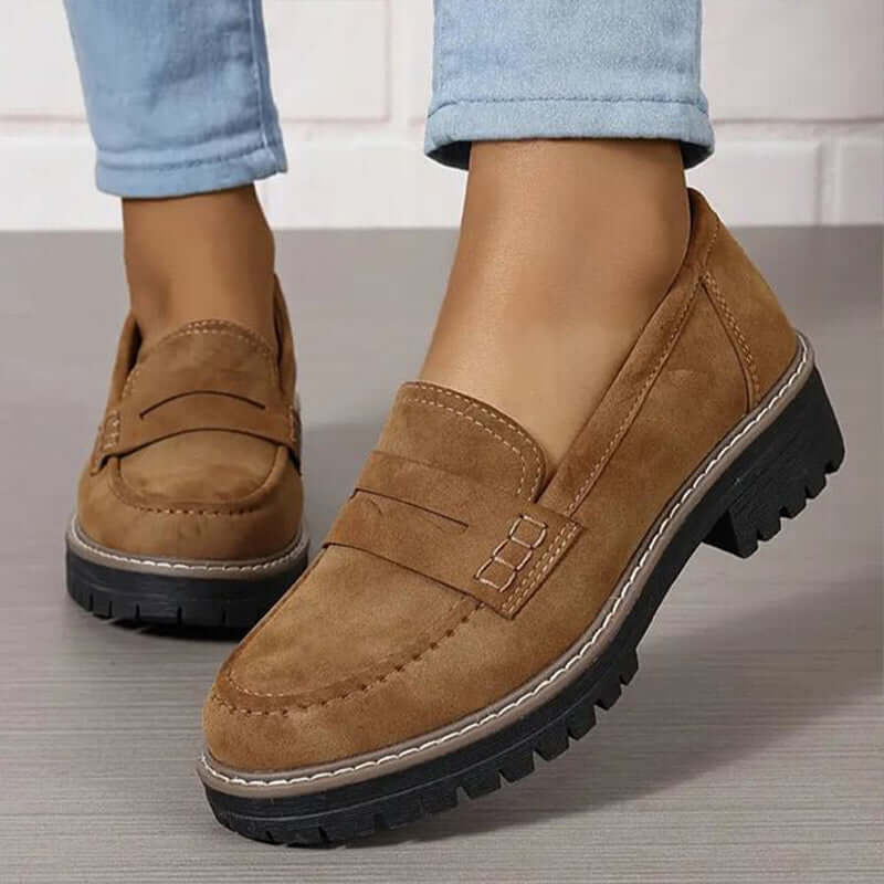 Women’s Platform Penny Loafers