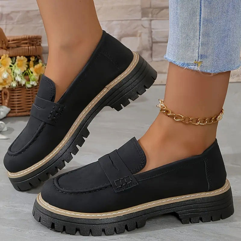 Women’s Platform Penny Loafers