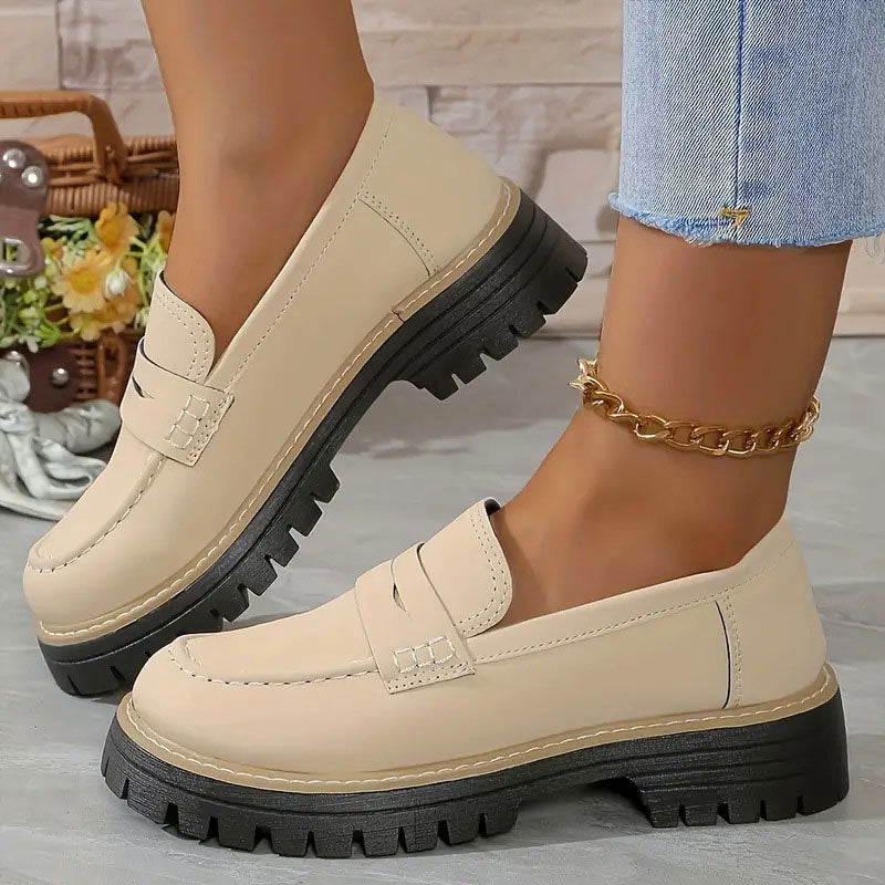 Women’s Platform Penny Loafers