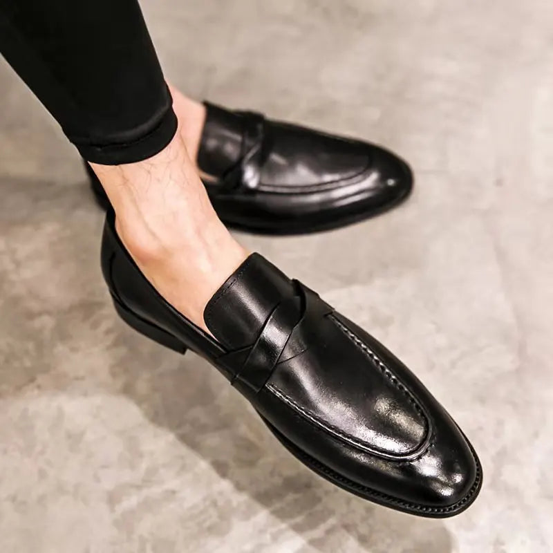 Men’s Classic Slip-On Dress Loafers