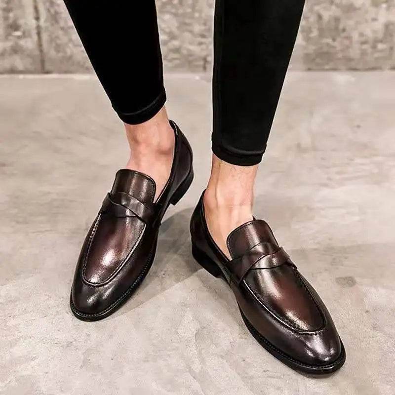 Men’s Classic Slip-On Dress Loafers