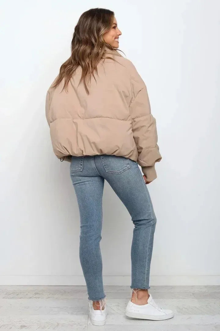 Women’s Short Oversized Puffer Jacket
