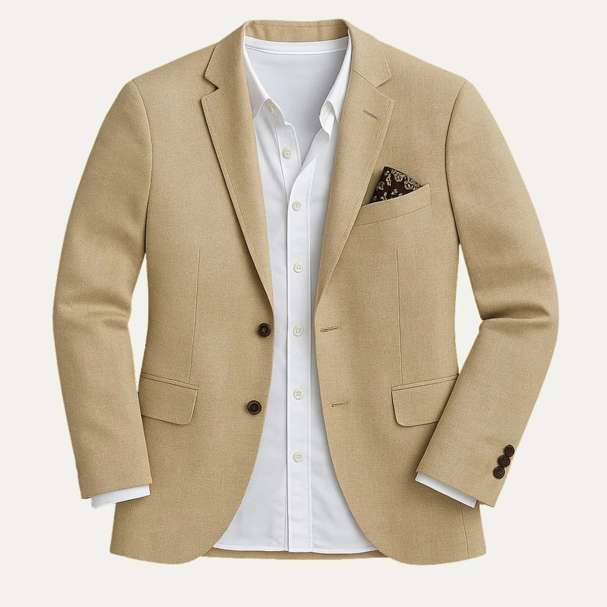 Men’s Two-Button Tailored Blazer
