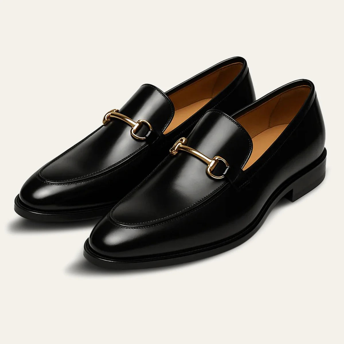 Men’s Horsebit Leather Slip-On Loafers