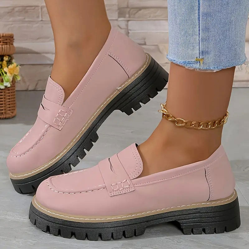 Women’s Platform Penny Loafers